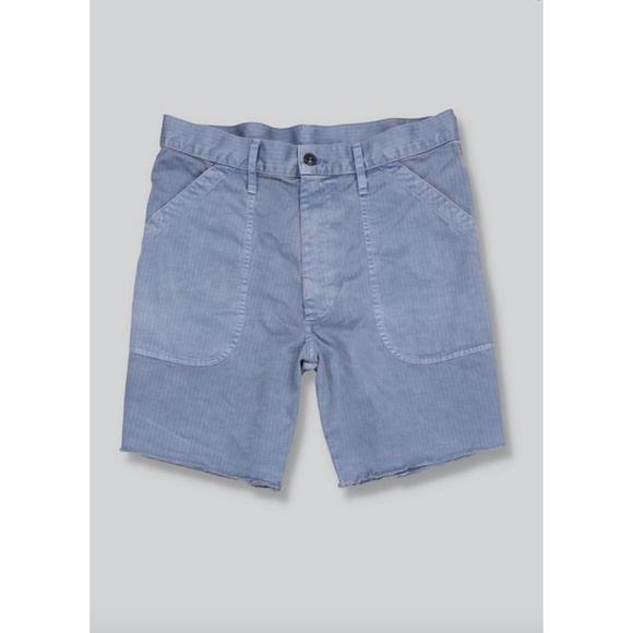 NEW SAVE KHAKI UNITED men's herringbone naval short in air force - Picture 1 of 6